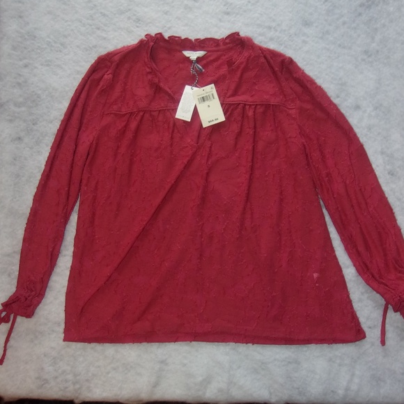 Lucky Brand Tops - Lucky Brand Long Sleeve Blouse Size Small